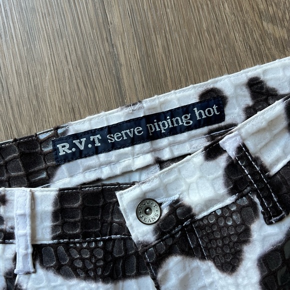 Vintage Cow Print Pants - Picture 2 of 10